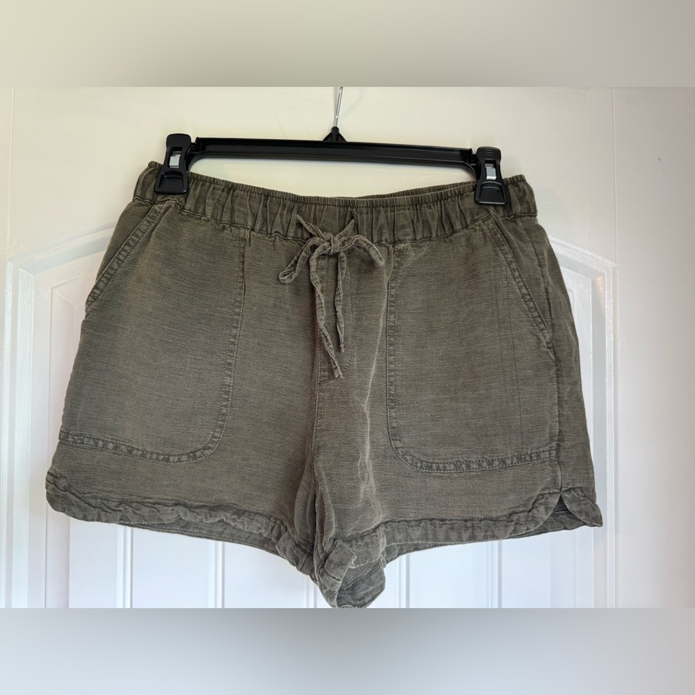 Cynthia Rowley Linen Lyocell Shorts Sz XS